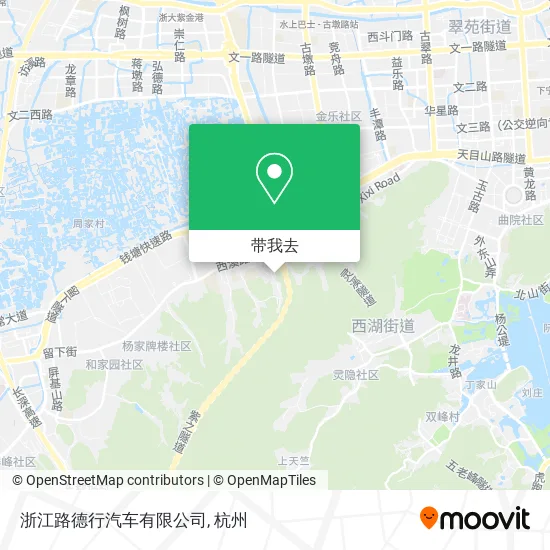 浙江路德行汽车有限公司地图