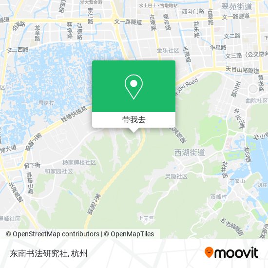 东南书法研究社地图