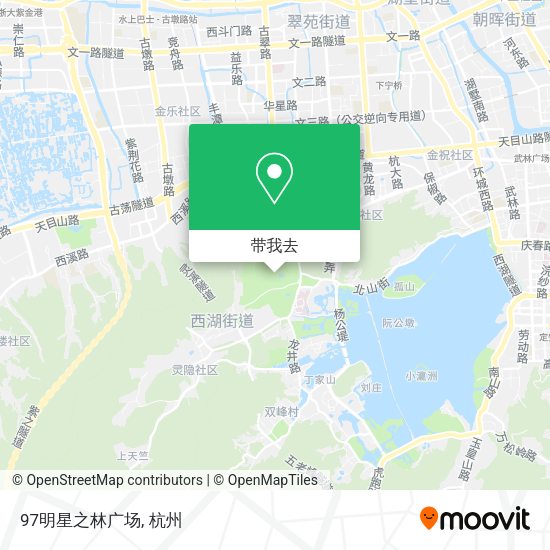 97明星之林广场地图