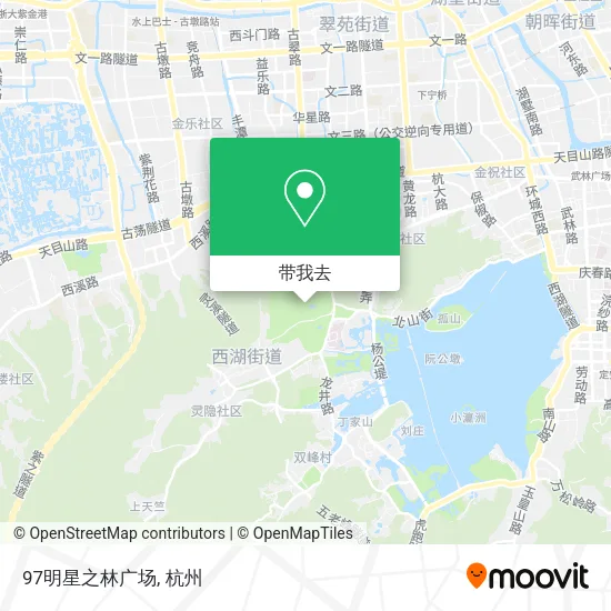 97明星之林广场地图