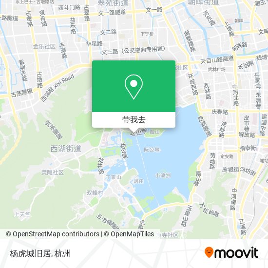 杨虎城旧居地图
