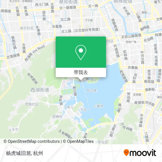 杨虎城旧居地图