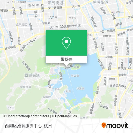 西湖区婚育服务中心地图