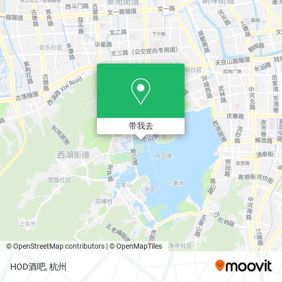 HOD酒吧地图
