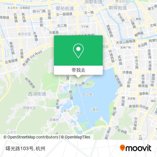 曙光路103号地图