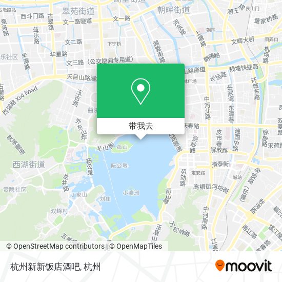 杭州新新饭店酒吧地图