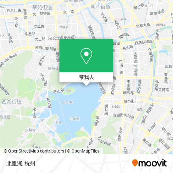 北里湖地图