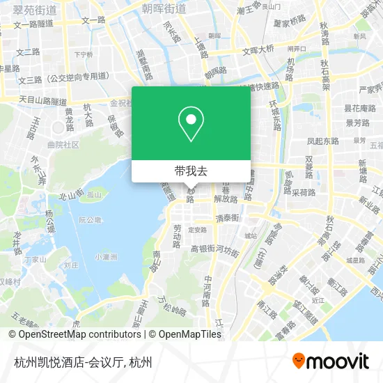 杭州凯悦酒店-会议厅地图