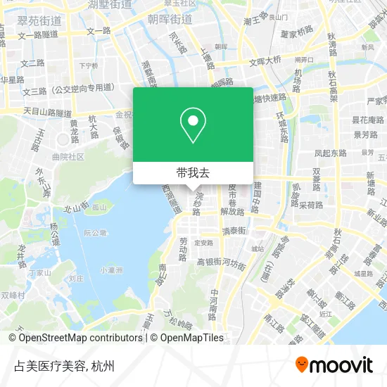 占美医疗美容地图