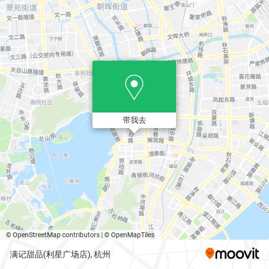 满记甜品(利星广场店)地图