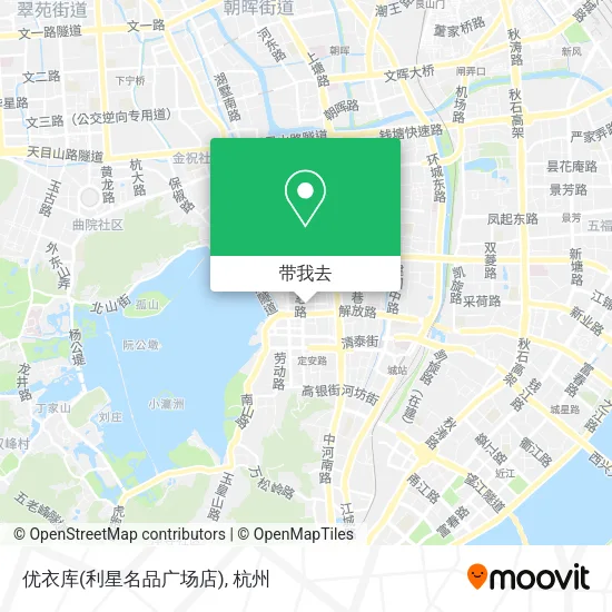 优衣库(利星名品广场店)地图