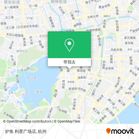 炉鱼 利星广场店地图