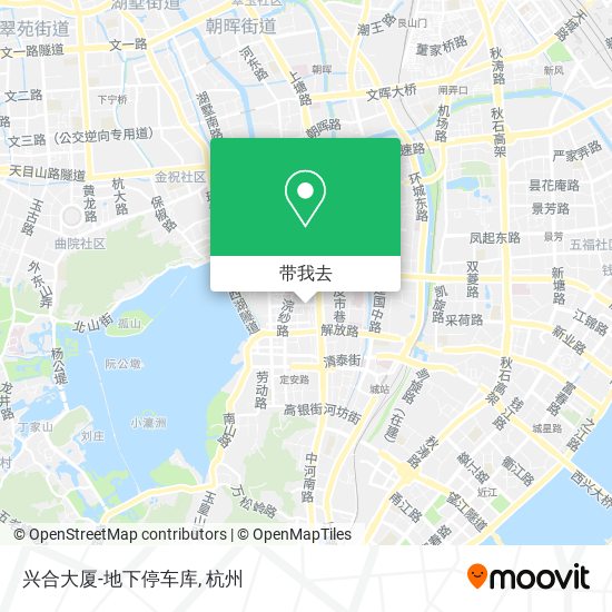 兴合大厦-地下停车库地图