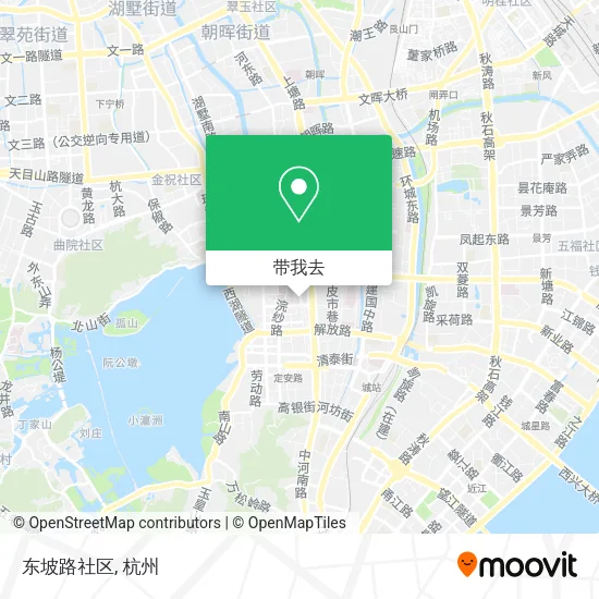 东坡路社区地图