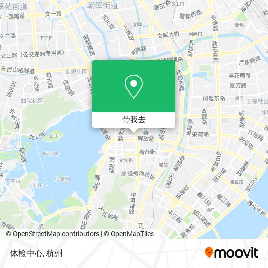 体检中心地图