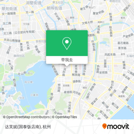 达芙妮(国泰饭店南)地图