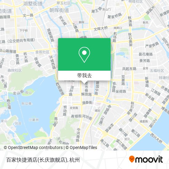 百家快捷酒店(长庆旗舰店)地图