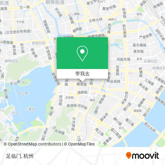 足临门地图