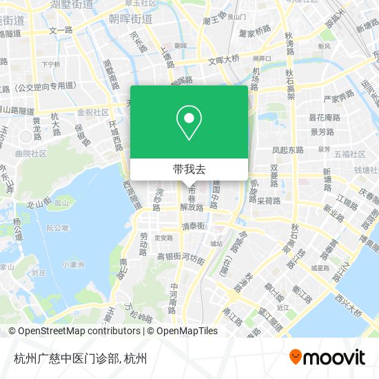 杭州广慈中医门诊部地图