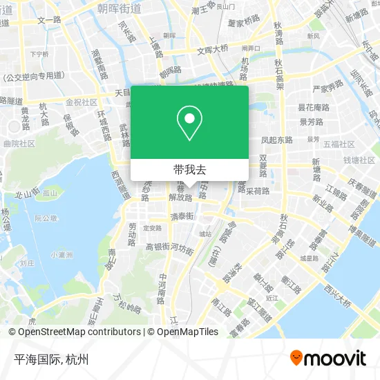 平海国际地图
