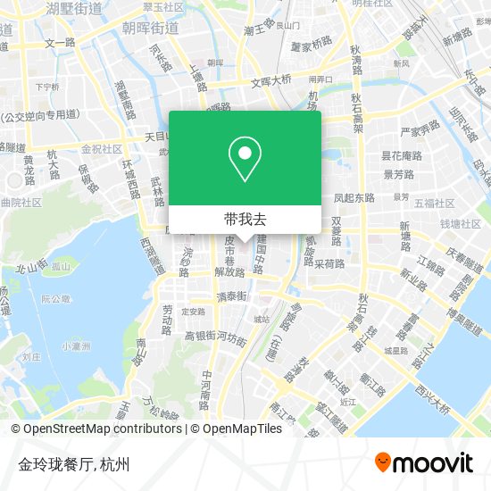 金玲珑餐厅地图