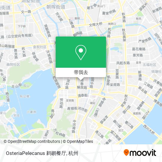 OsteriaPelecanus 鹈鹕餐厅地图