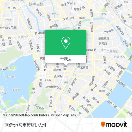 来伊份(马市街店)地图