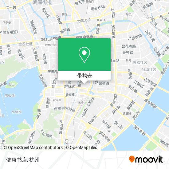 健康书店地图