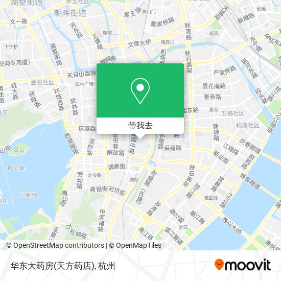 华东大药房(天方药店)地图