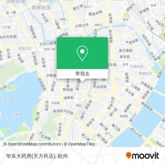 华东大药房(天方药店)地图