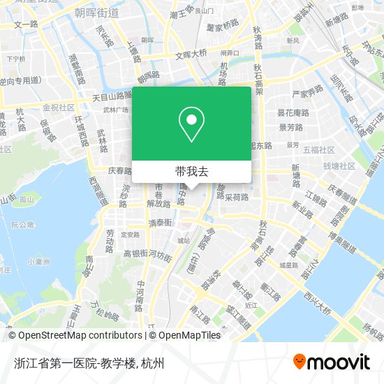 浙江省第一医院-教学楼地图
