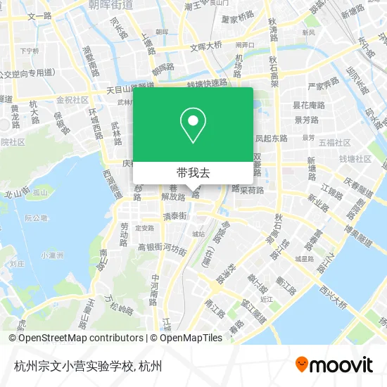 杭州宗文小营实验学校地图