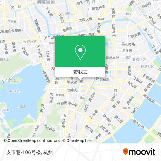 皮市巷-106号楼地图
