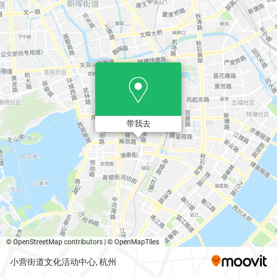 小营街道文化活动中心地图