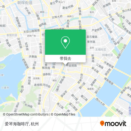 爱琴海咖啡厅地图