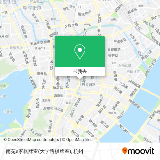南苑e家棋牌室(大学路棋牌室)地图