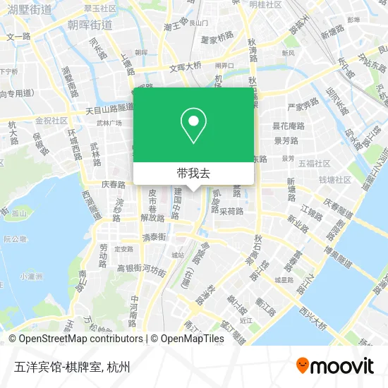 五洋宾馆-棋牌室地图
