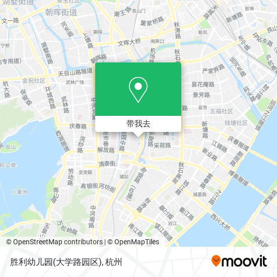 胜利幼儿园(大学路园区)地图