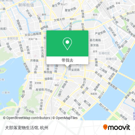 犬部落宠物生活馆地图
