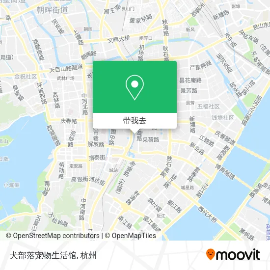 犬部落宠物生活馆地图