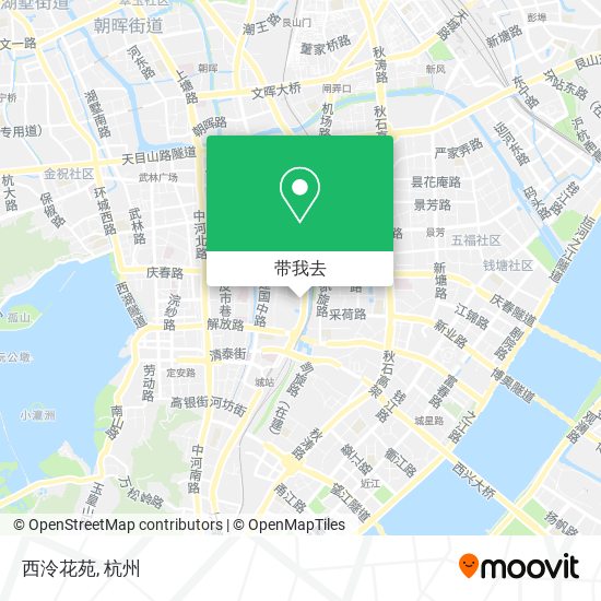 西泠花苑地图