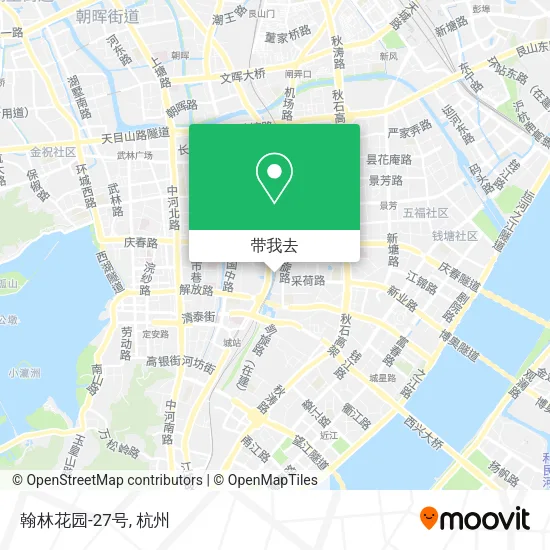 翰林花园-27号地图