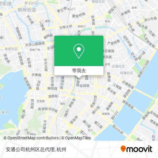 安通公司杭州区总代理地图