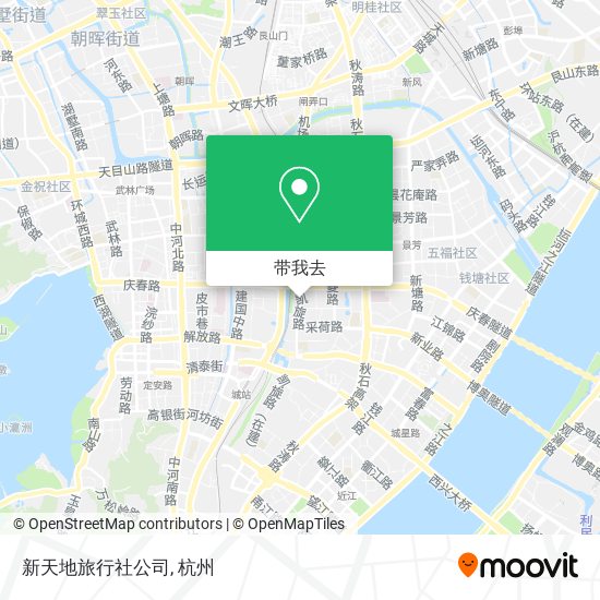 新天地旅行社公司地图