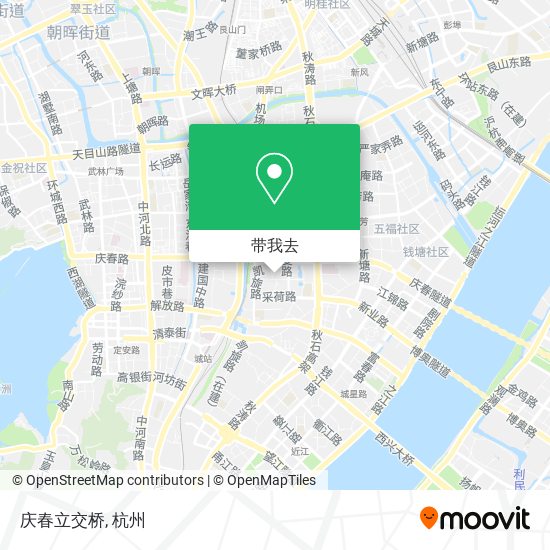 庆春立交桥地图