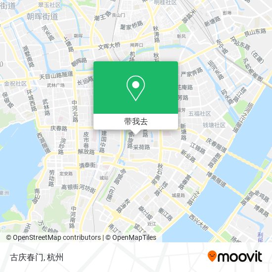 古庆春门地图