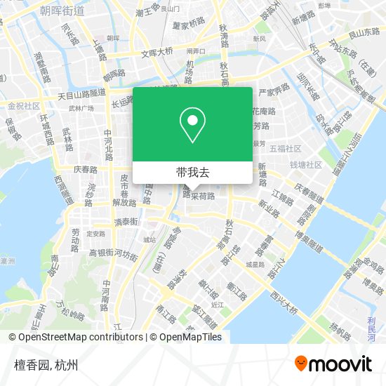 檀香园地图