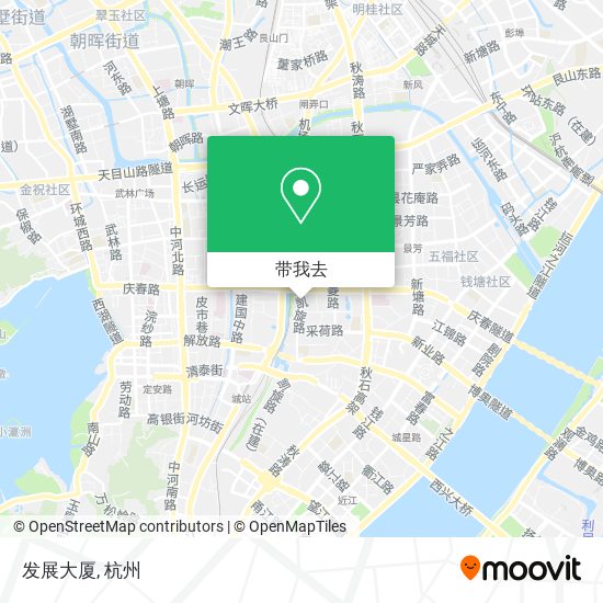发展大厦地图