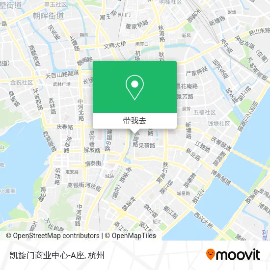 凯旋门商业中心-A座地图