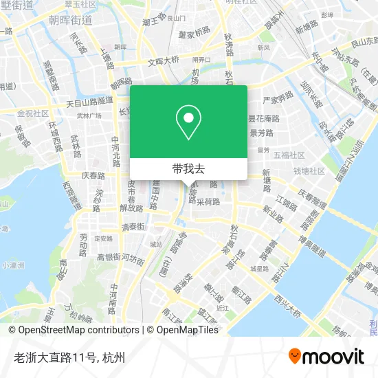 老浙大直路11号地图